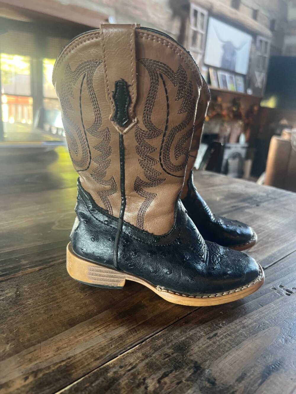 Roper toddler boy western boots size 9